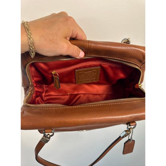 Coach Leather Y2K VINTAGE Madison Madeline Shoulder Satchel Bag - Picture 7 of 7